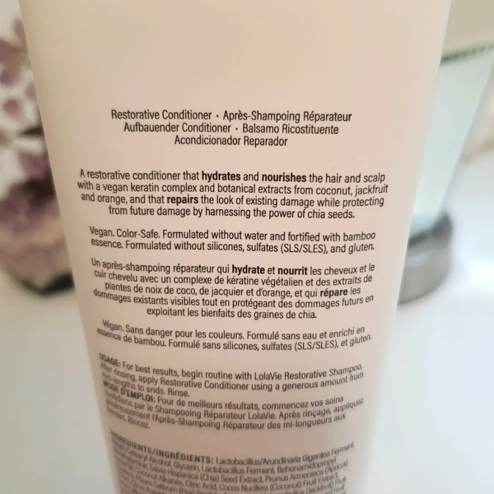 NEW LOLAVIE Restorative Conditioner 8.5 oz